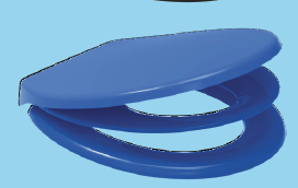 Euroshowers Family Toilet Seat with Built-In Child Seat | 5 Colours | Soft Close