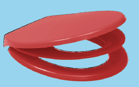 Euroshowers Family Toilet Seat with Built-In Child Seat | 5 Colours | Soft Close