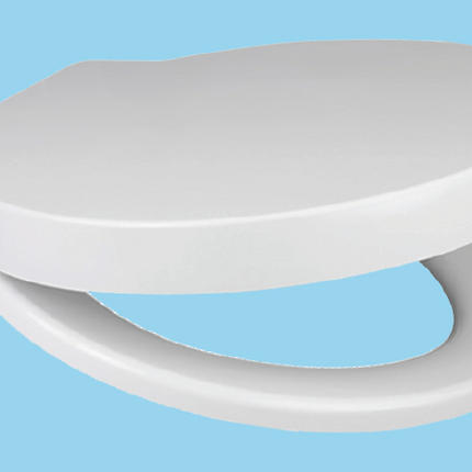Euroshowers Round Soft Close Toilet Seat | Duroplast | 5 Colours