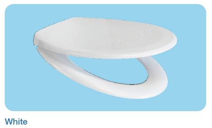 Euroshowers Rainbow Soft Close Universal Toilet Seat | 12 Colour Options | Duroplast