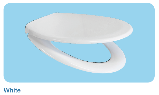 Euroshowers Rainbow Soft Close Universal Toilet Seat | 12 Colour Options | Duroplast