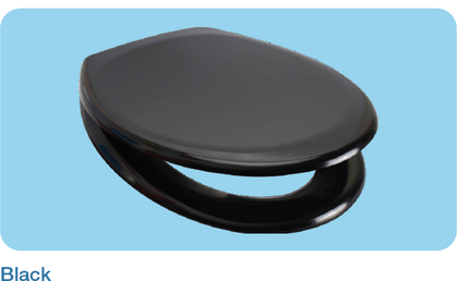 Euroshowers Rainbow Soft Close Universal Toilet Seat | 12 Colour Options | Duroplast