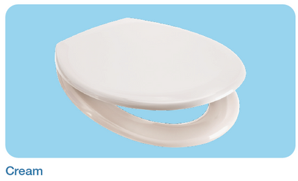 Euroshowers Rainbow Soft Close Universal Toilet Seat | 12 Colour Options | Duroplast