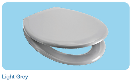 Euroshowers Rainbow Soft Close Universal Toilet Seat | 12 Colour Options | Duroplast