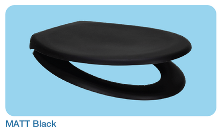 Euroshowers Rainbow Soft Close Universal Toilet Seat | 12 Colour Options | Duroplast