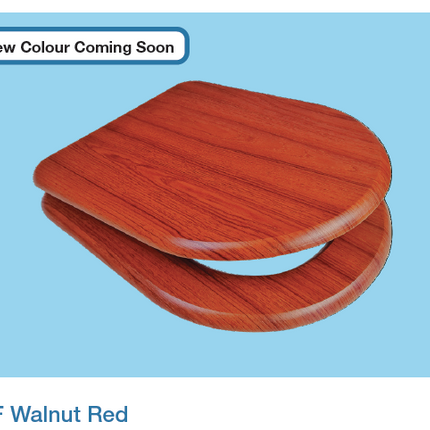 Euroshowers MDF Soft Close Toilet Seat | Quick Release | D-Shape | 4 Finishes