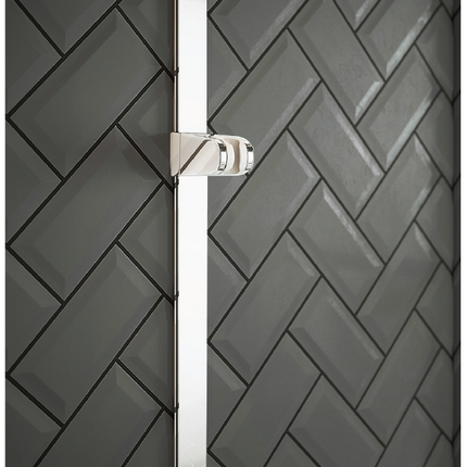 Euroshowers Quick Shower Slide Rail | 750mm | Aluminium | No Drill