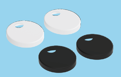 Euroshowers Replacement Hinge Cover Plates | White & Black | SP22 & SP23