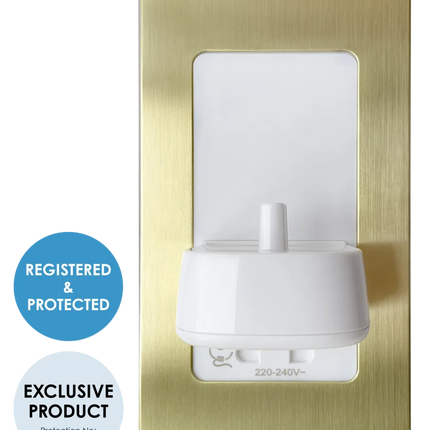 ProofVision Replacement Face Plate for TBCharge In-Wall Toothbrush Charger | 4 Finishes