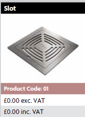 Impey Aquadec Easy Fit Waste Grates Only When Ordering With a Tray 1- Slot