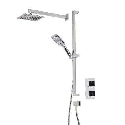Roper Rhodes Spirit Concealed Dual Function Shower System With Riser Kit and Overhead Shower