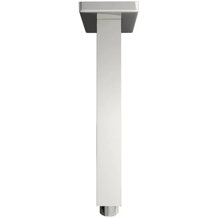 Kartell Square Ceiling Mounted Shower Arm – Chrome | Brass | Vertical