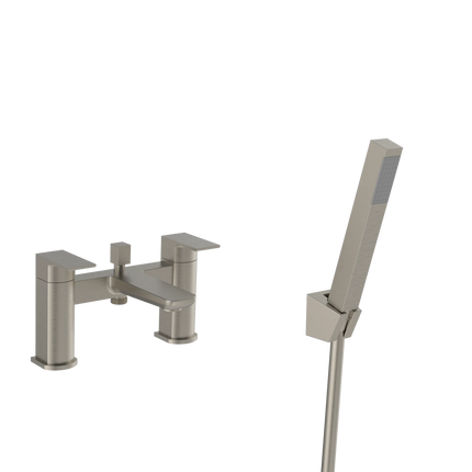 Kartell Kolt Bath Shower Mixer Tap | Brushed Nickel | TAP335KBN