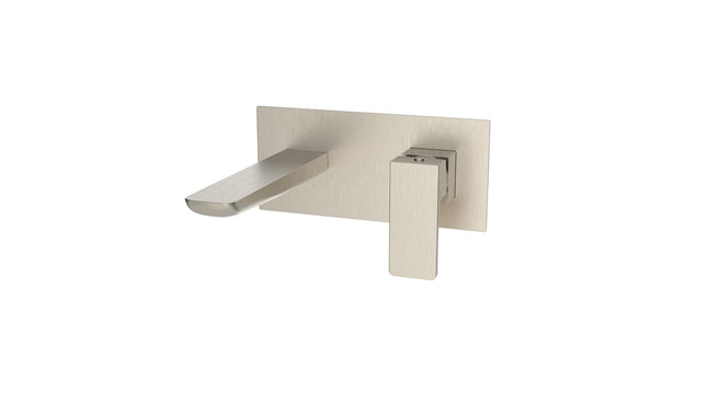 Kartell Kolt Wall Mounted Basin Mixer Tap | Brushed Nickel | TAP336KBN