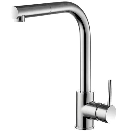 Trisen Era Pull-Out Single Lever Kitchen Mixer Tap | Chrome, Black, Brushed Gold & Nickel