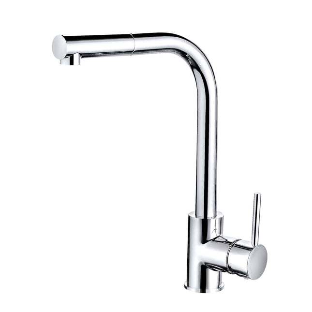 Trisen Era Pull-Out Single Lever Kitchen Mixer Tap | Chrome, Black, Brushed Gold & Nickel