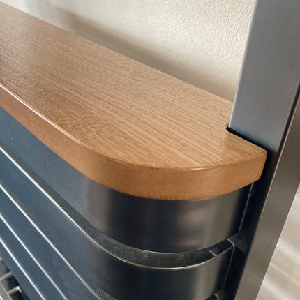 Tesoro Designer Radiator - White, Anthracite & Steel - 800mm, 1200mm & 1600mm