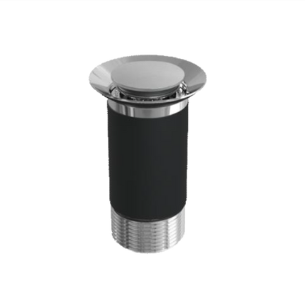 TOP-FIX Unslotted Basin Waste Pop-Up 32mm | Installs from Above | Chrome, Black & Steel Chrome