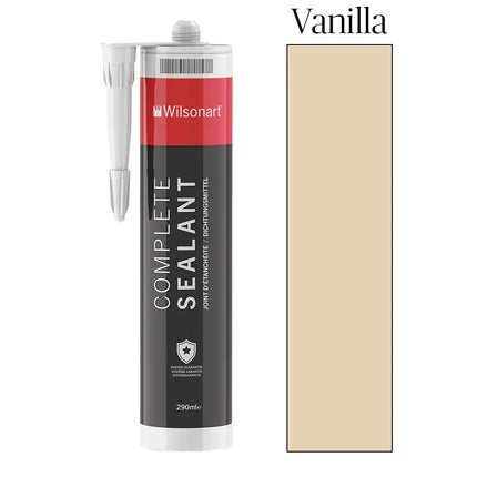 Wilsonart Complete Sealant - 14 Colours for Elite, Mermaid & Alloy Panels | 290ml Vanilla