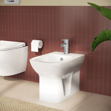 VitrA S20 Back to Wall Bidet - White