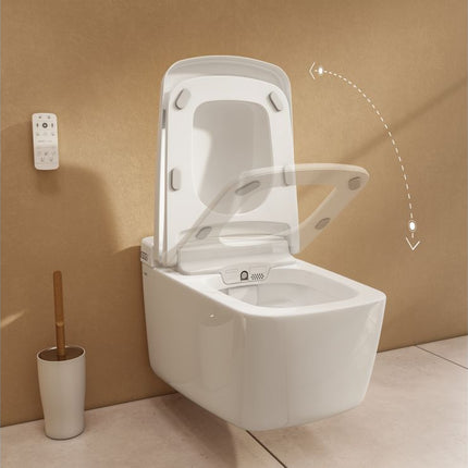 VitrA V-Care Prime Rimless Smart Toilet - White