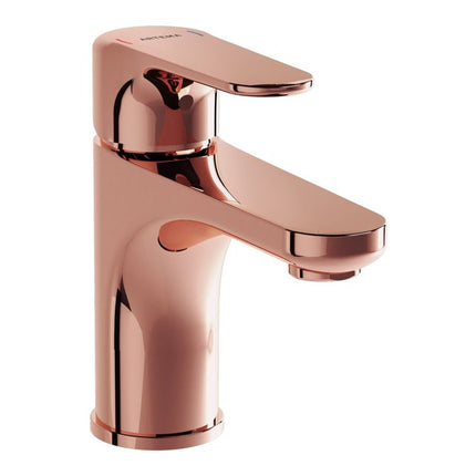 VitrA Root Round Compact Basin Mixer Tap | 5 Finishes | V-Bright Coating | 0.5 Bar