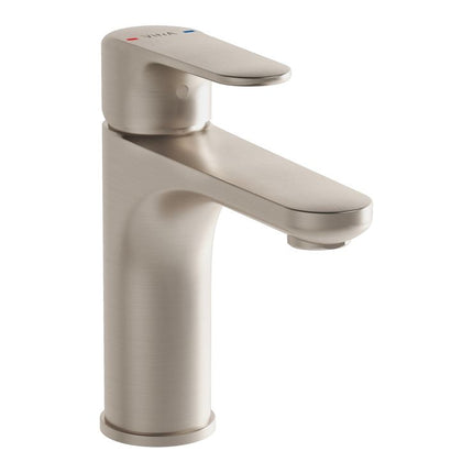 Vitra Root Round Basin Mixer Tap - Chrome, Brushed Nickel & Matt Black