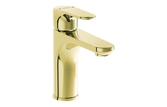 Vitra Root Round Basin Mixer Tap - Chrome, Brushed Nickel & Matt Black