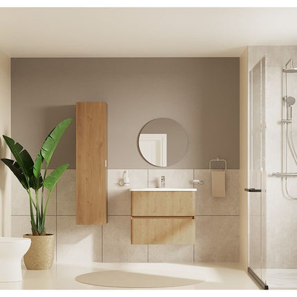 VitrA Flow Round Large Basin Mixer - Chrome