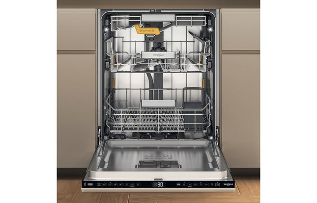Whirlpool Fully Integrated Dishwasher 14 Place 6th Sense - Ultra Quiet 38dB