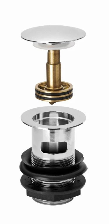 Easy Cleaning Basin Waste CP (Slotted) with Remove Clic-clac