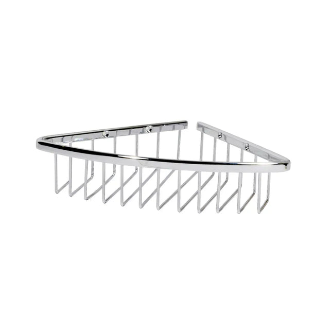 Roper Rhodes Madison Corner Shower Baskets - Chrome Single Corner