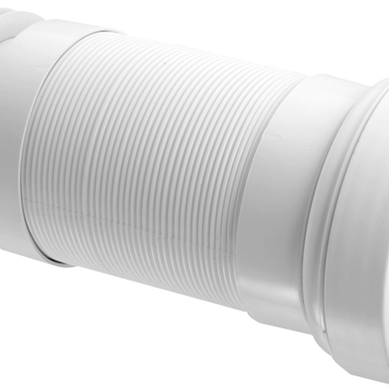 WC- F26R McAlpine 410mm Straight Flexible Pan Connector