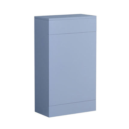 Portland 490mm Waterproof WC Unit with Worktop | Compact Bathroom Furniture Matt Blue