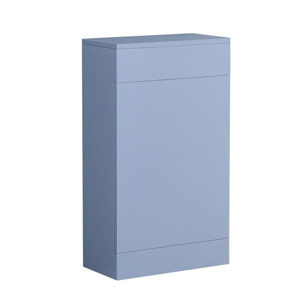 Portland 490mm Waterproof WC Unit with Worktop | Compact Bathroom Furniture Matt Blue