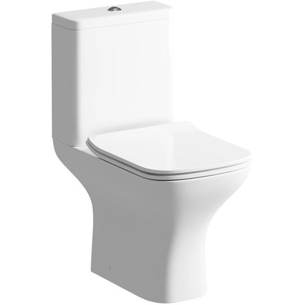 Como 510mm Floor Standing Basin Unit & Close Coupled WC Pack | 4 Finishes