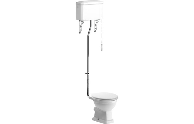 Traditional High Level WC & Seat