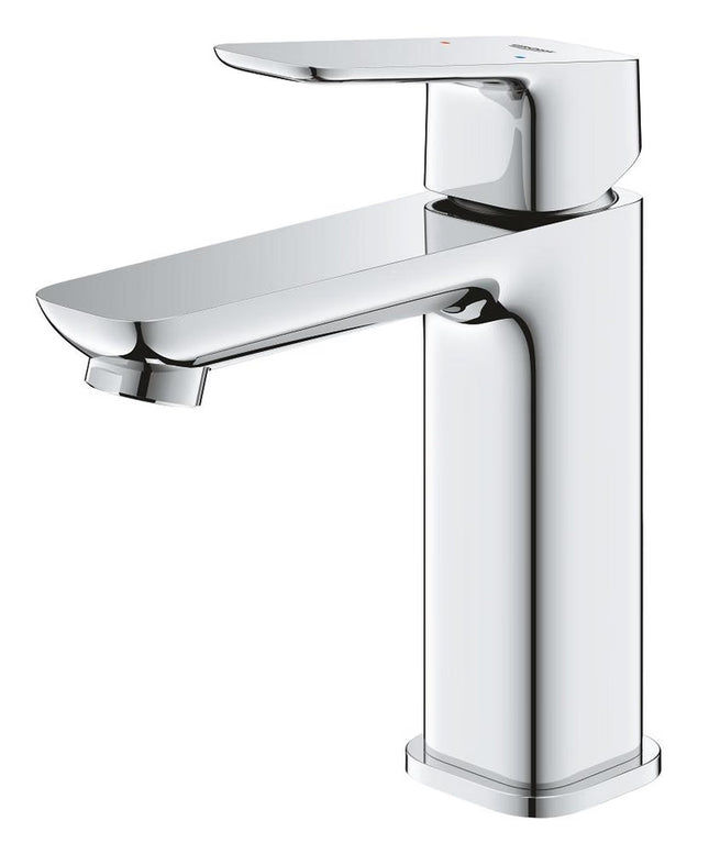 Grohe Square M-Size basin mixer with smooth body - chrome