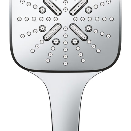 GROHE Rainshower SmartActive 130 Cube Hand Shower - Chrome