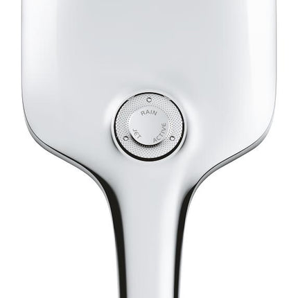 GROHE Rainshower SmartActive 130 Cube Hand Shower - Chrome