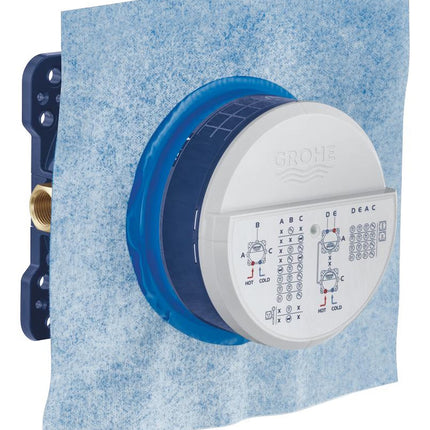 Grohe Rapido SmartBox Universal Rough-In Box – 3 Outlet | 1/2" | 35604000