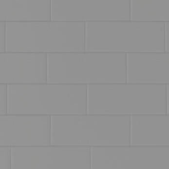 Wetwall Tile Collection - Metro Tile Effect Shower Wall Panels 2440x1220mm Grey Tile
