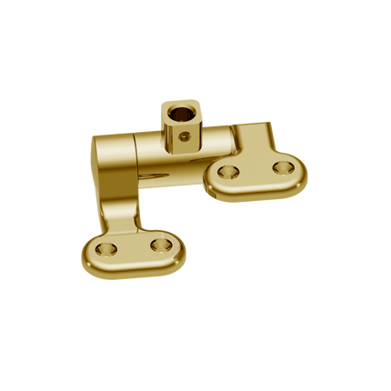 Burlington Guild Soft Close Toilet Seat Replacement Hinge Set | Top Fix | Brushed Nickel, Gold & Chrome