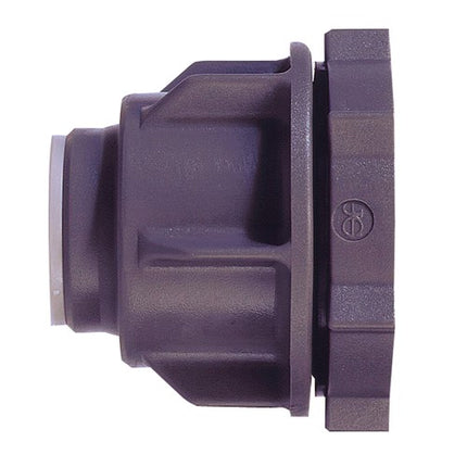 JG Speedfit Plastic Tank Connector — 15mm or 22mm Push-Fit (Clearance)