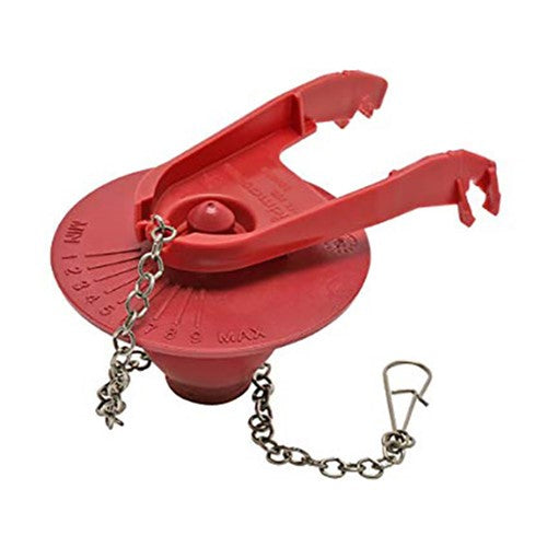 Fluidmaster Universal Adjustable Flush Flapper 502074 | Water-Saving Toilet Replacement
