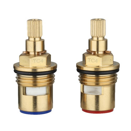 Replacement Ceramic Tap Cartridges 1/2" 1/4 Turn Pair Of Valves