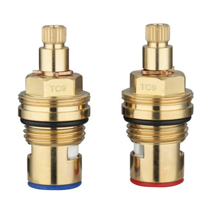 Replacement Ceramic Tap Cartridges 1/2" 1/4 Turn Pair Of Valves