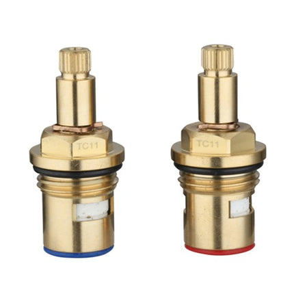 Replacement Ceramic Tap Cartridges 1/2" 1/4 Turn Pair Of Valves