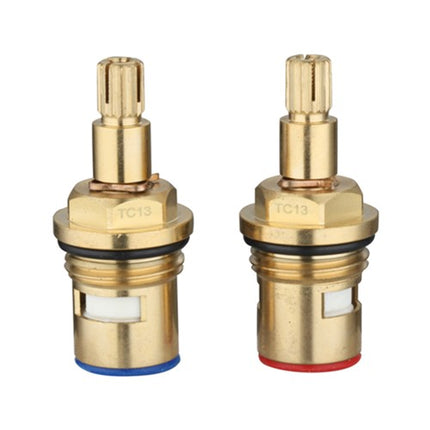 Replacement Ceramic Tap Cartridges 1/2" 1/4 Turn Pair Of Valves