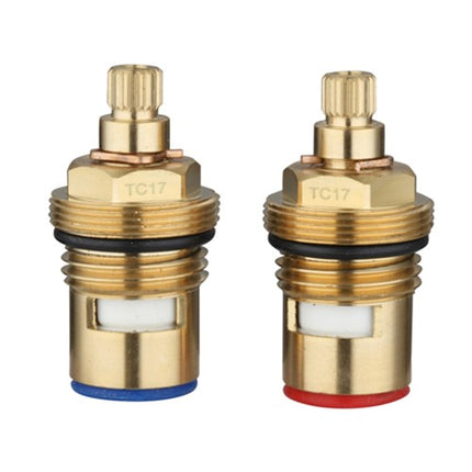 Replacement Ceramic Tap Cartridges 1/2" 1/4 Turn Pair Of Valves